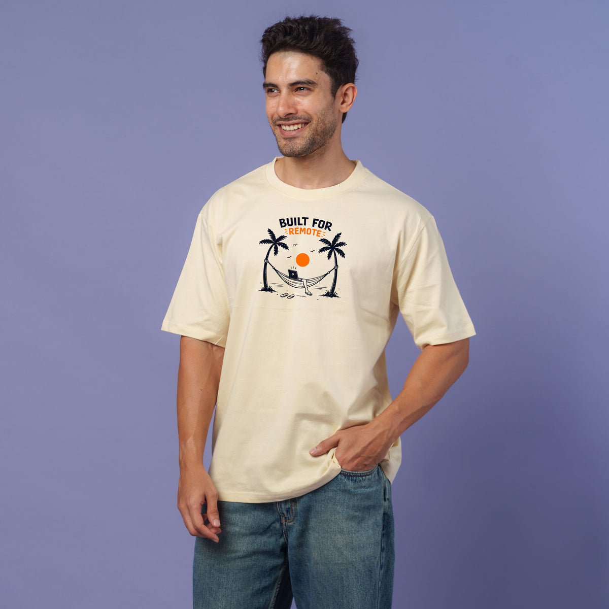 Built For Remote-COUPLE TEE