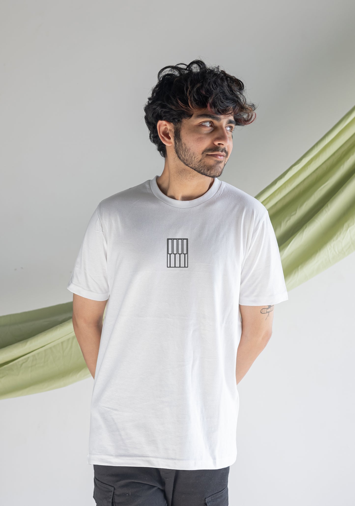 COME TOGETHER-WHITE-COUPLE TEE