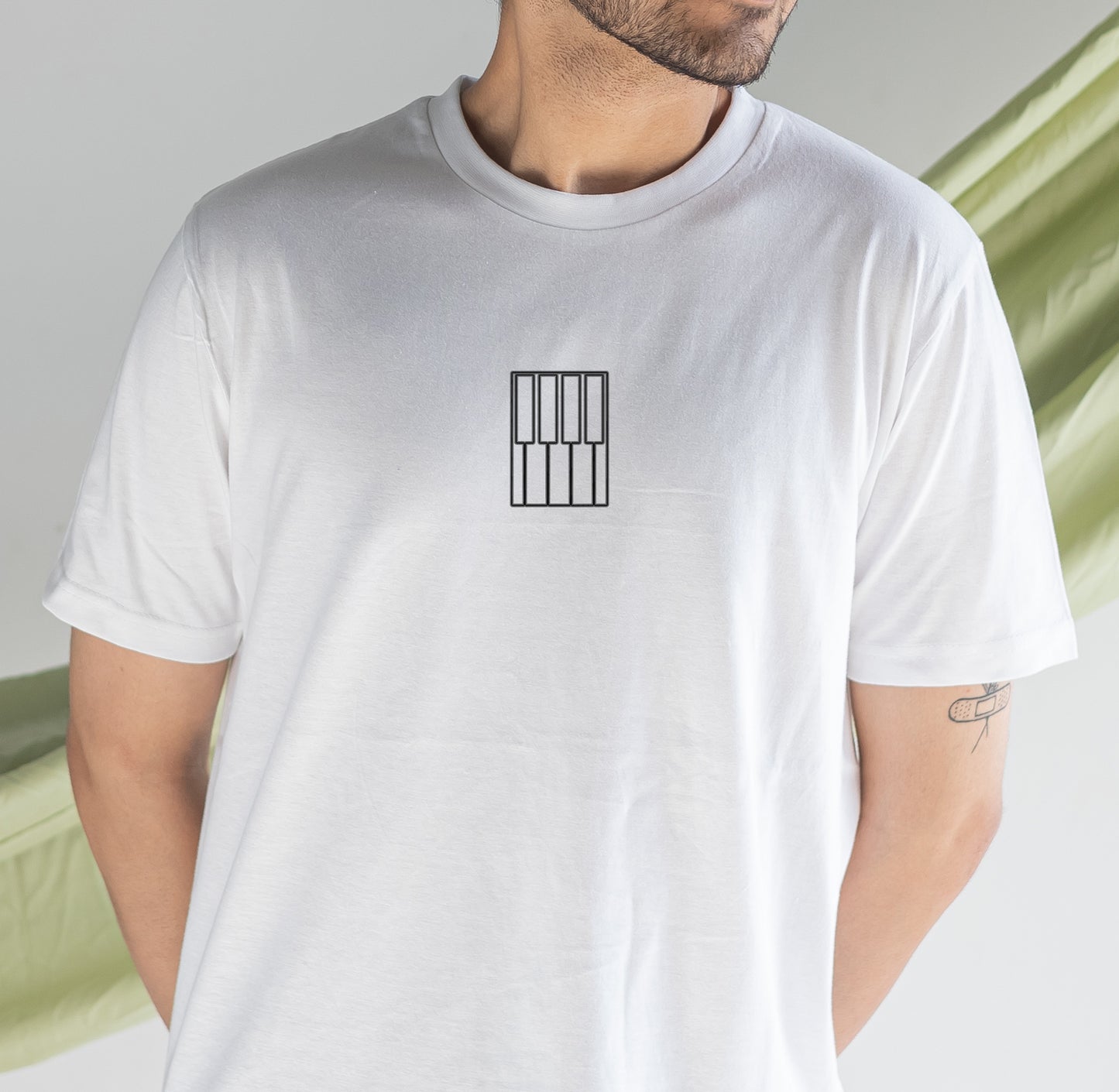 COME TOGETHER-WHITE-COUPLE TEE