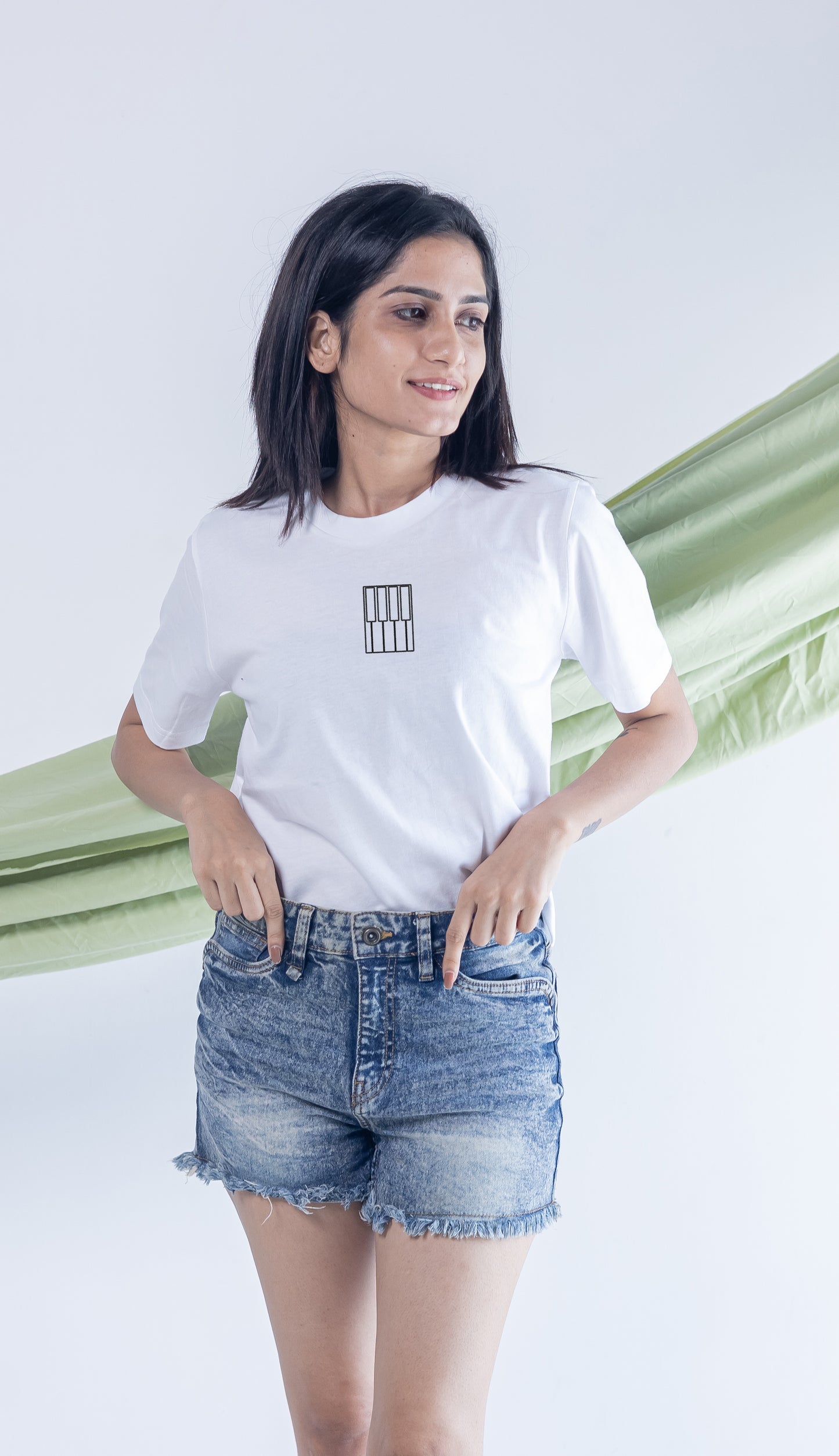 COME TOGETHER-WHITE-COUPLE TEE