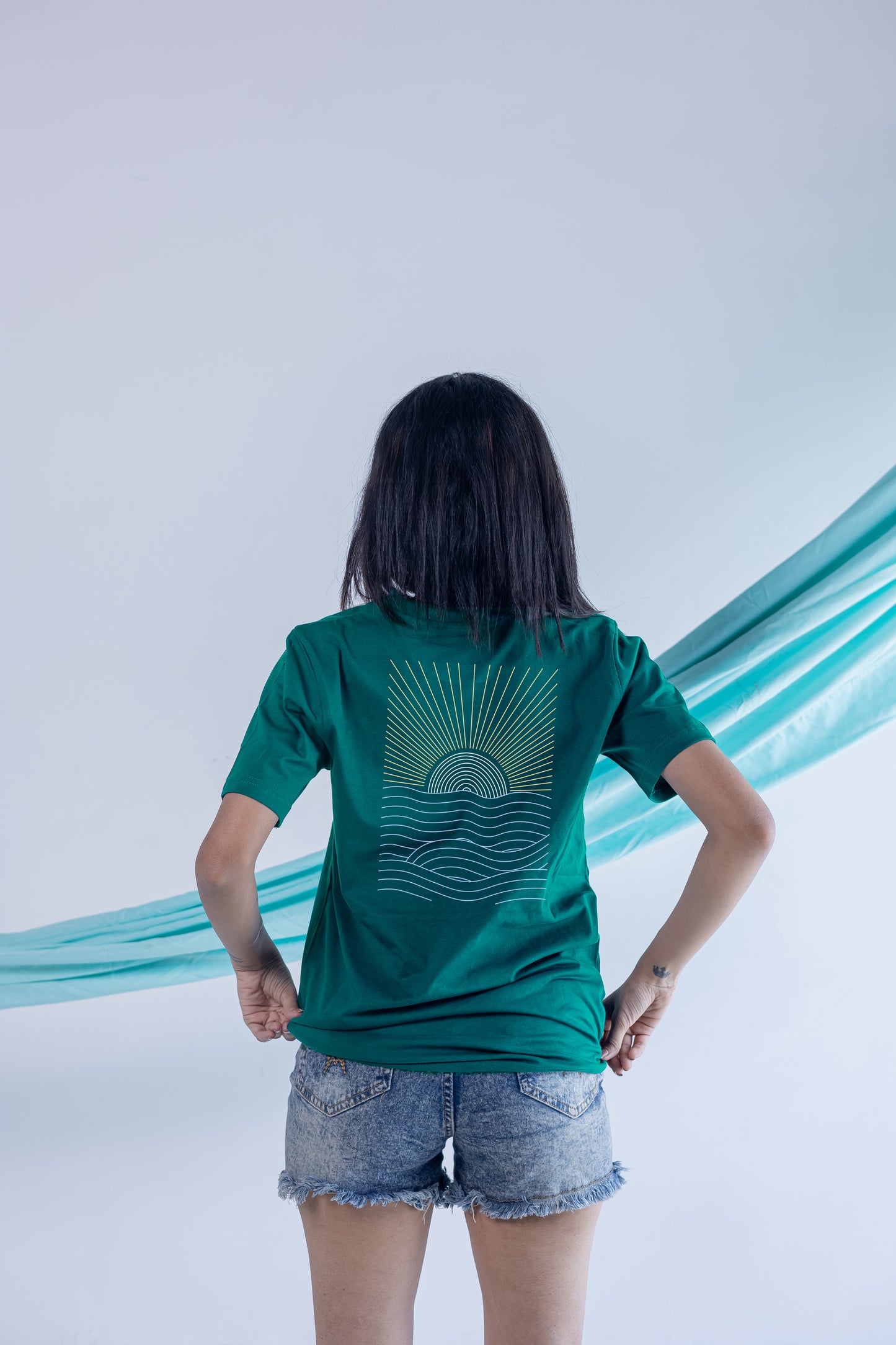 CONNECT WITH NATURE-FOREST GREEN(W)