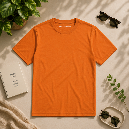 Custom Printed Round Neck T-Shirt