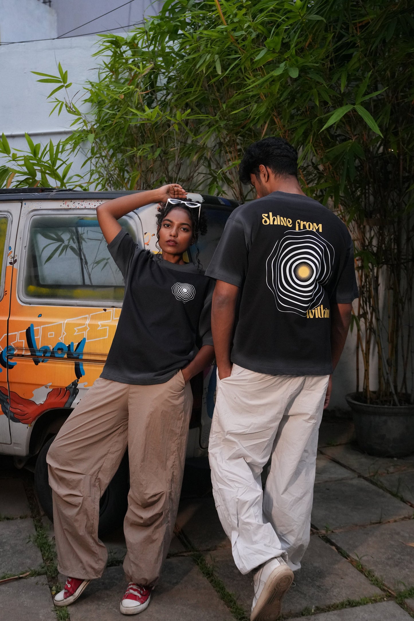 SHINE FROM WITHIN - COUPLE OVERSIZED T-SHIRT
