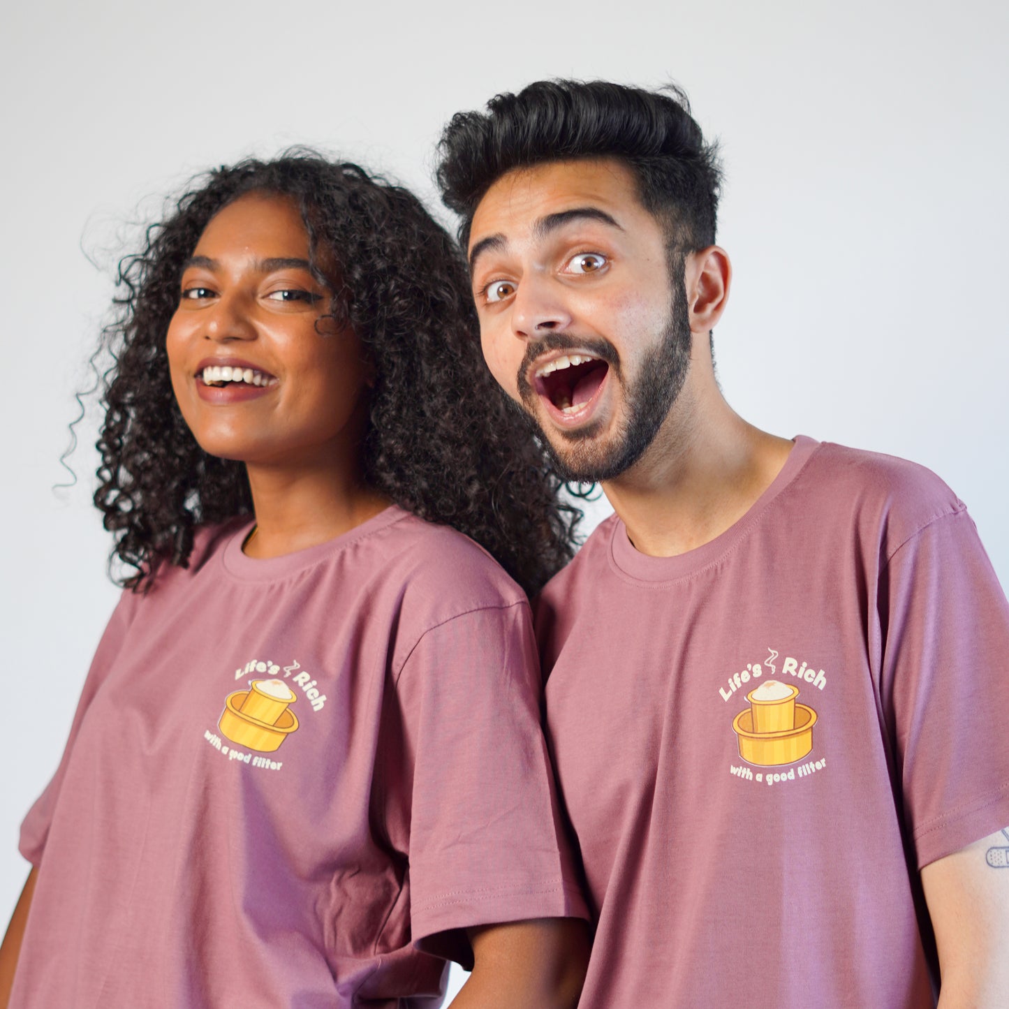 Life's Rich-Couple Tee