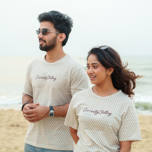 Currently Chilling-Couple Tee