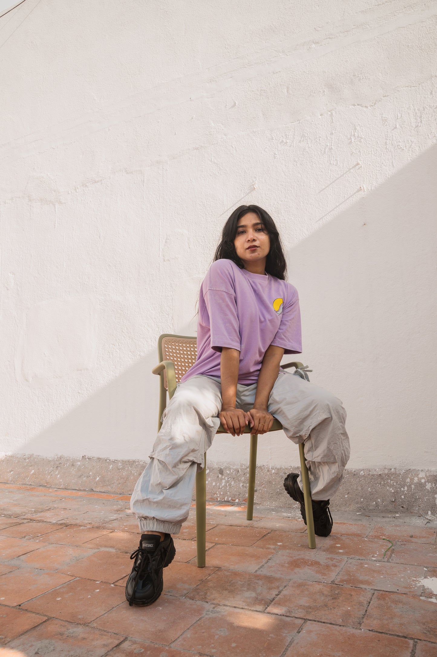 SERENE-OVERSIZED T-SHIRT(W)