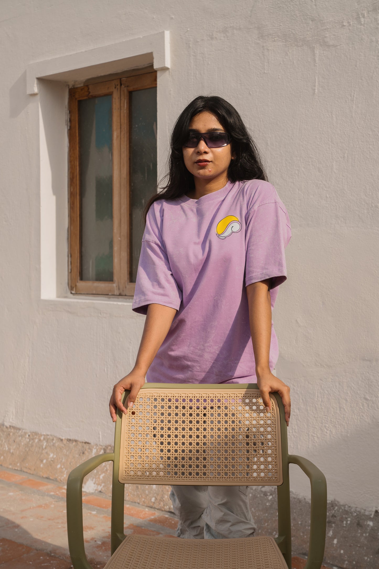 SERENE-OVERSIZED T-SHIRT(W)