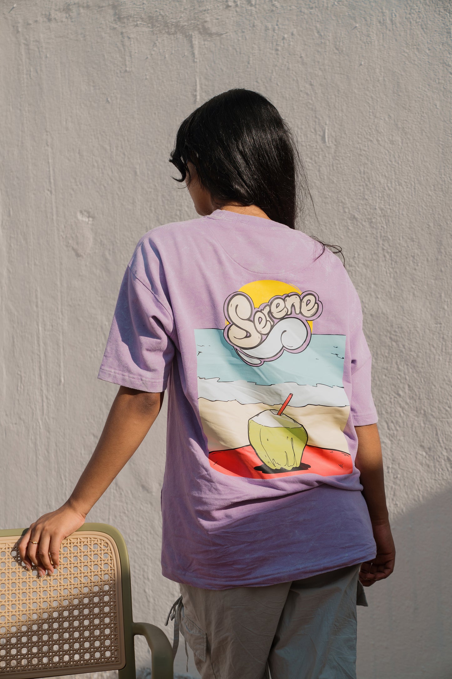 SERENE - OVERSIZED COUPLE T-SHIRT