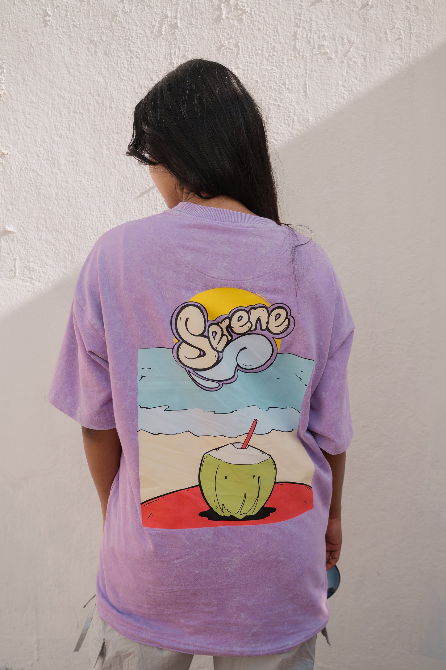 SERENE-OVERSIZED T-SHIRT(W)