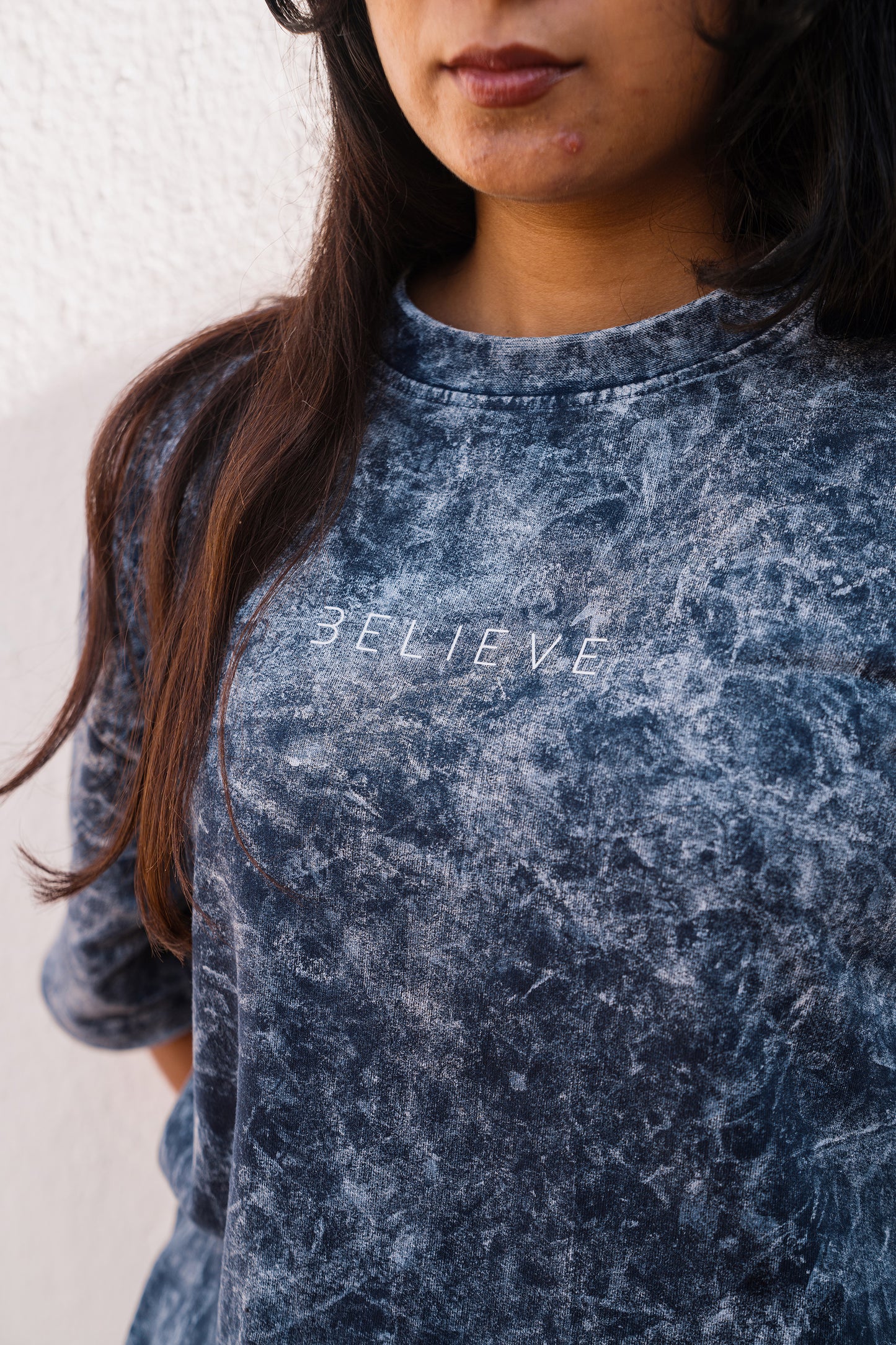 BELIEVE-OVERSIZED T-SHIRT(W)