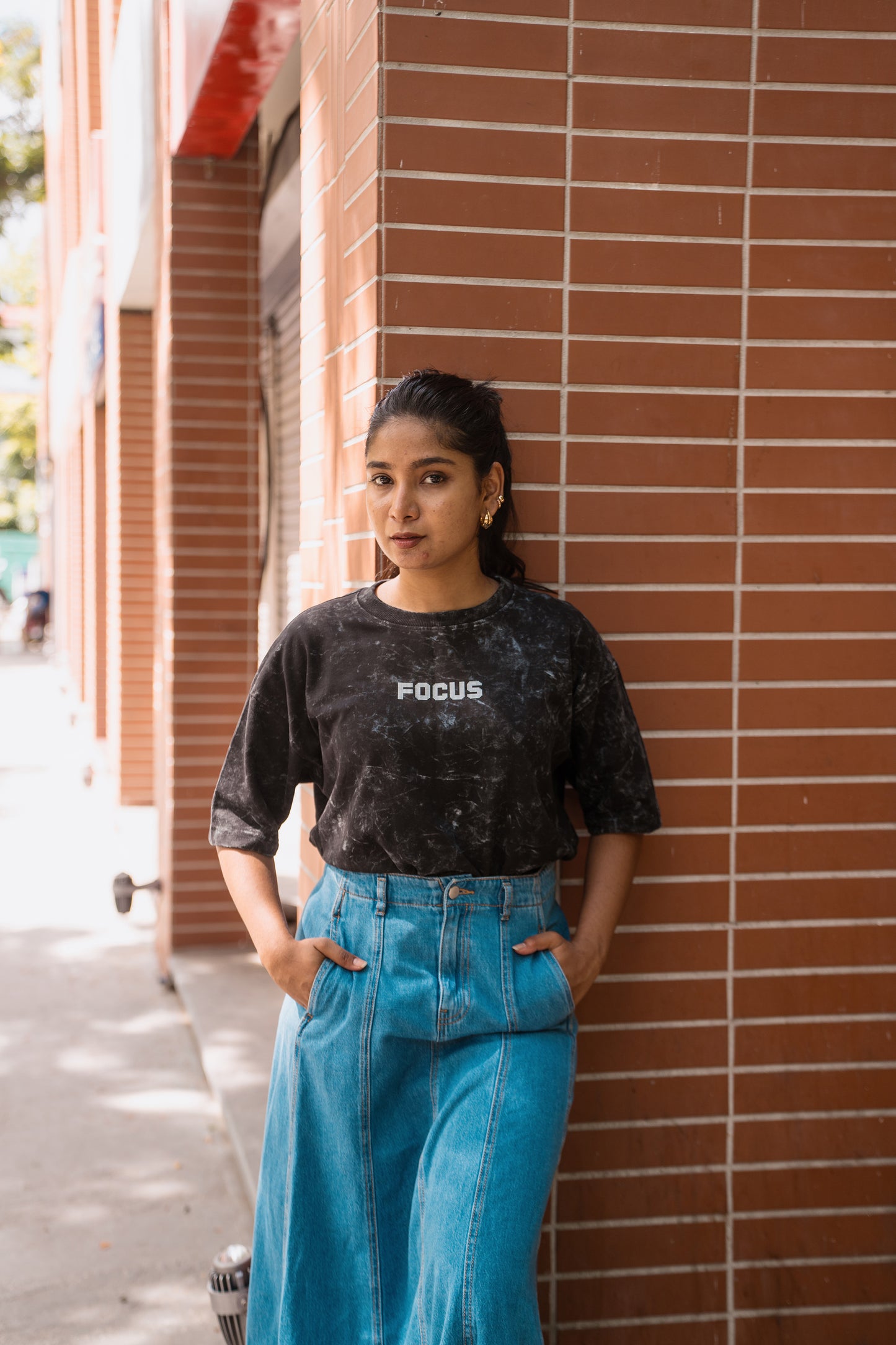 FOCUS ON THE GOOD-OVERSIZED T-SHIRT(W)