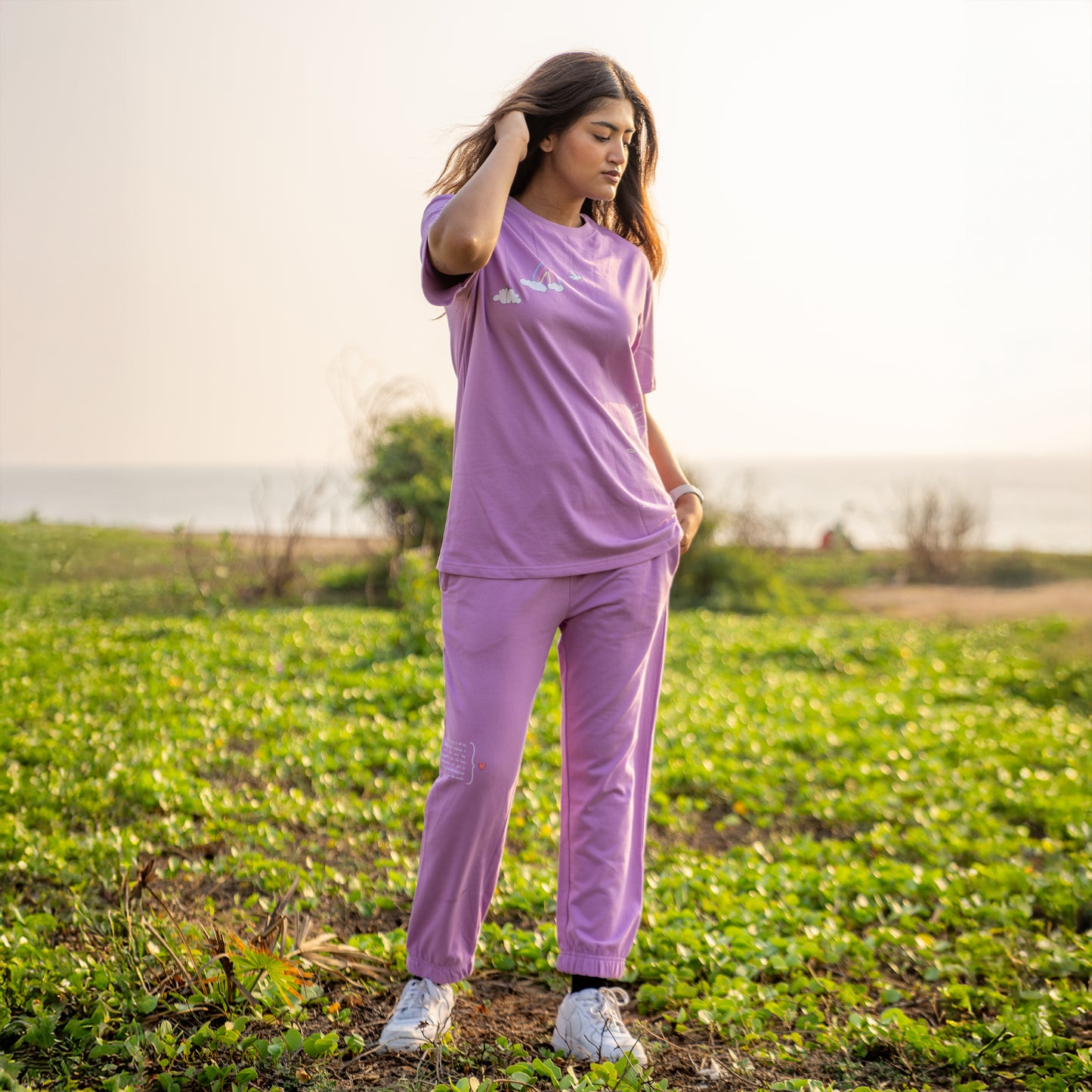 LOOK AT THE BRIGHT SIDE - Co-ord(W)