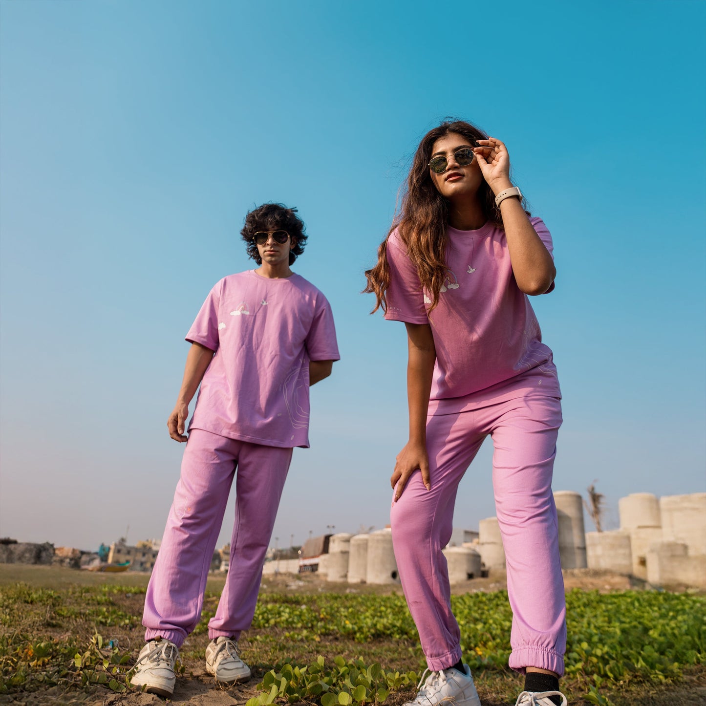 LOOK AT THE BRIGHT SIDE COUPLE CO-ORD