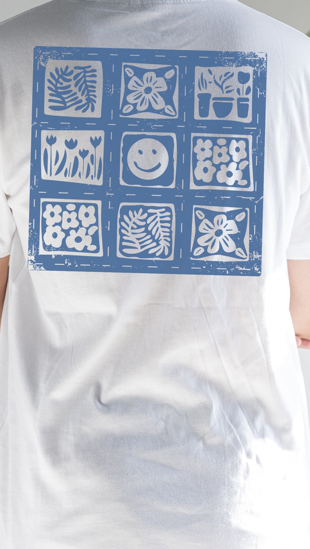 HAPPY MIND HAPPY LIFE- WHITE(W)