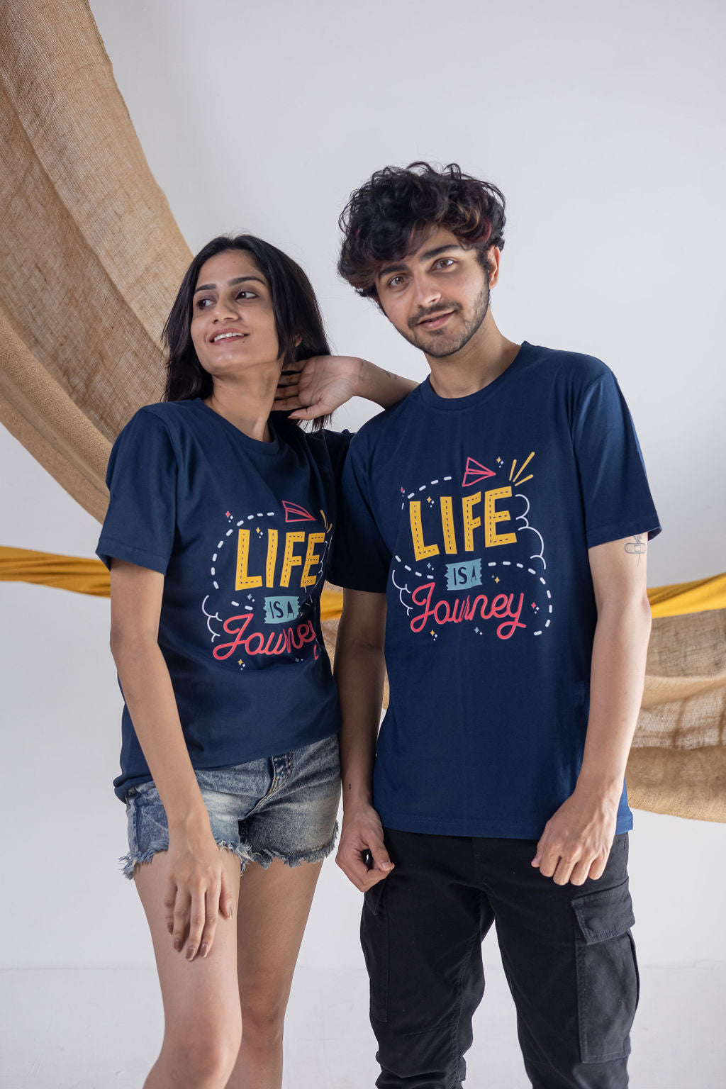 Life's a journey t shirt best sale