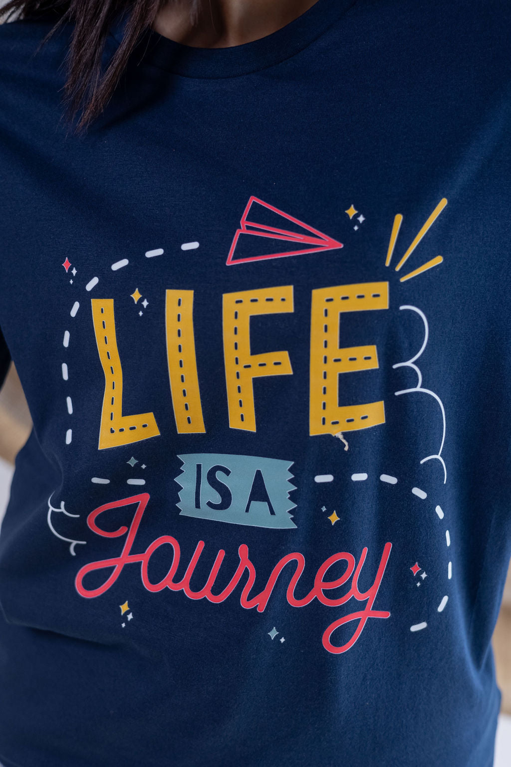 LIFE IS A JOURNEY-COUPLE TEE