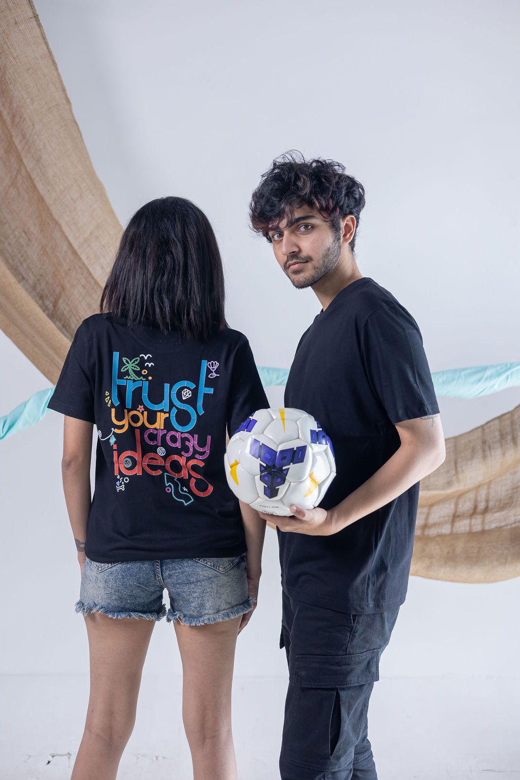 TRUST YOUR CRAZY IDEAS-COUPLE TEE