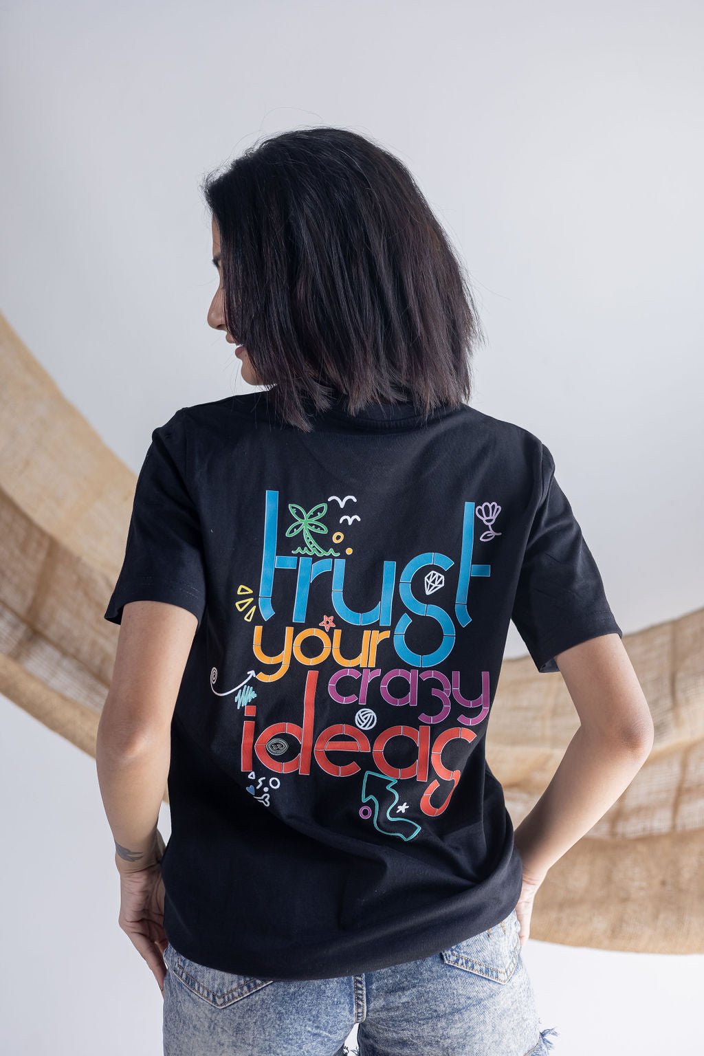 TRUST YOUR CRAZY IDEAS-COUPLE TEE