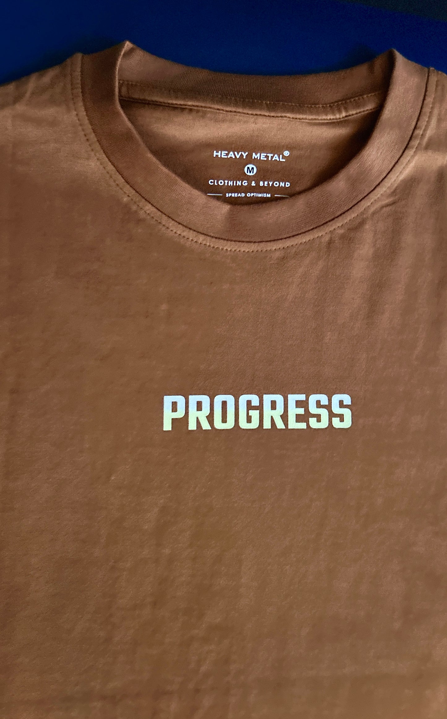 PROGRESS-BROWN-COUPLE TEE