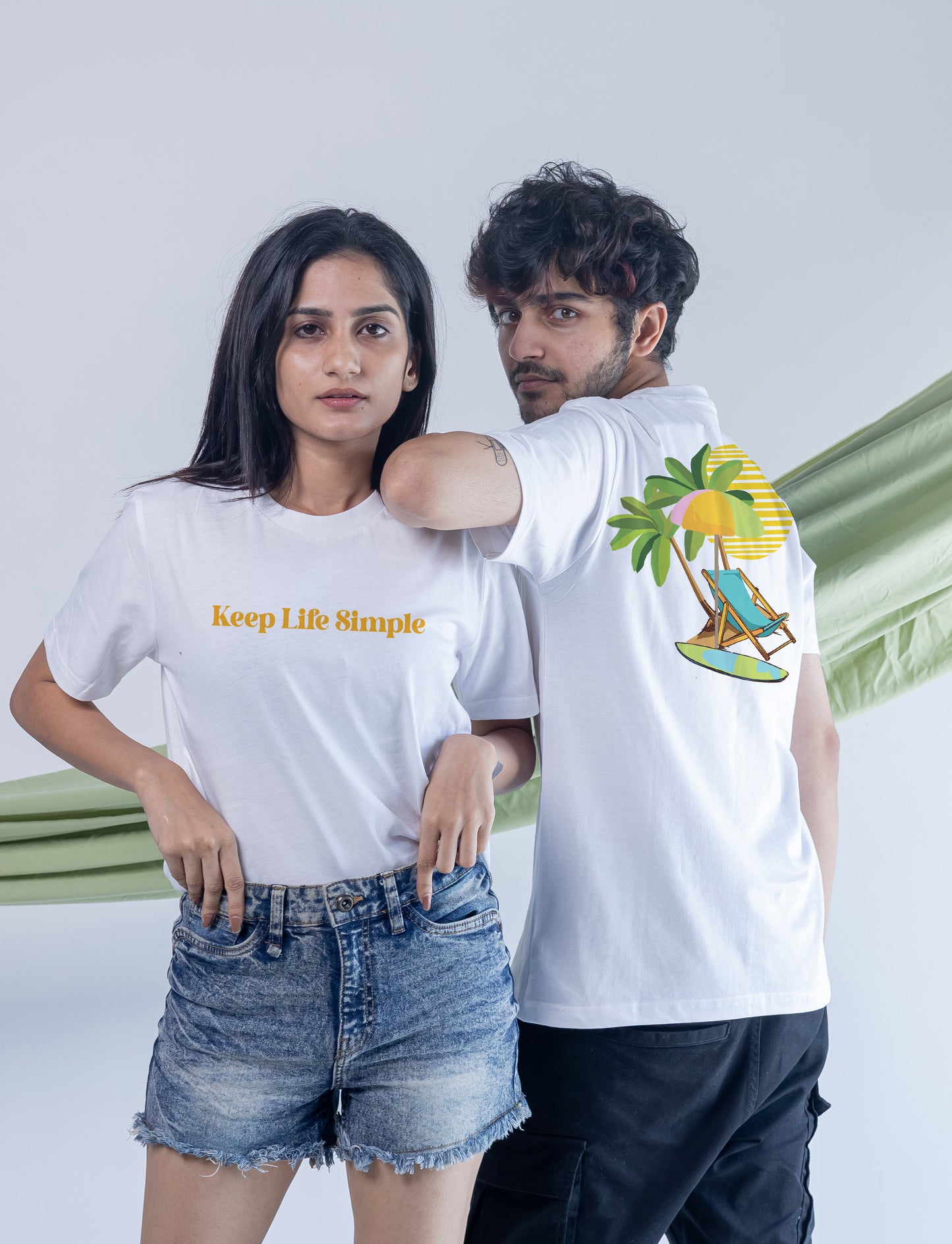 KEEP LIFE SIMPLE-COUPLE TEE