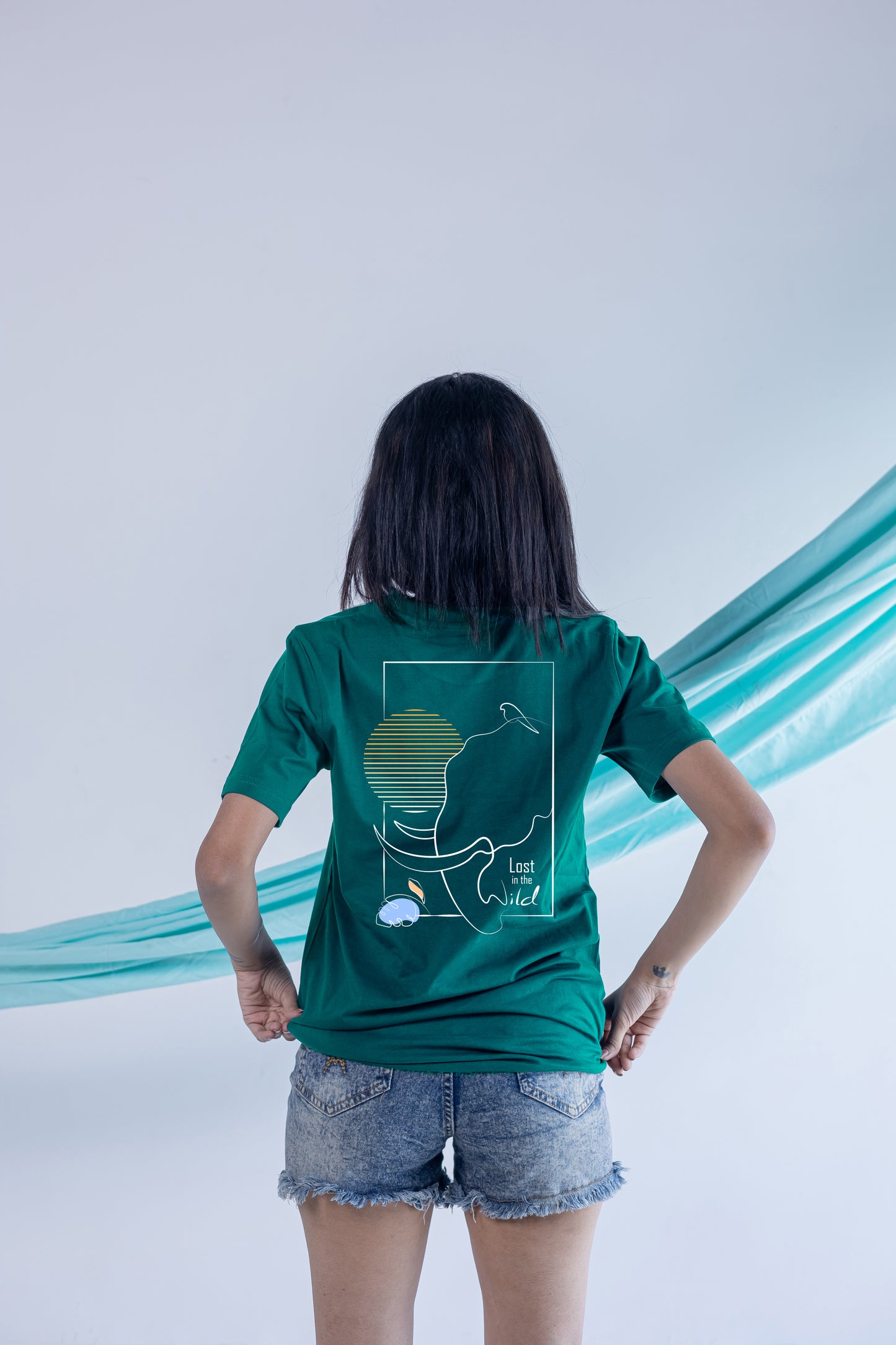 LOST IN THE WILD-FOREST-COUPLE TEE