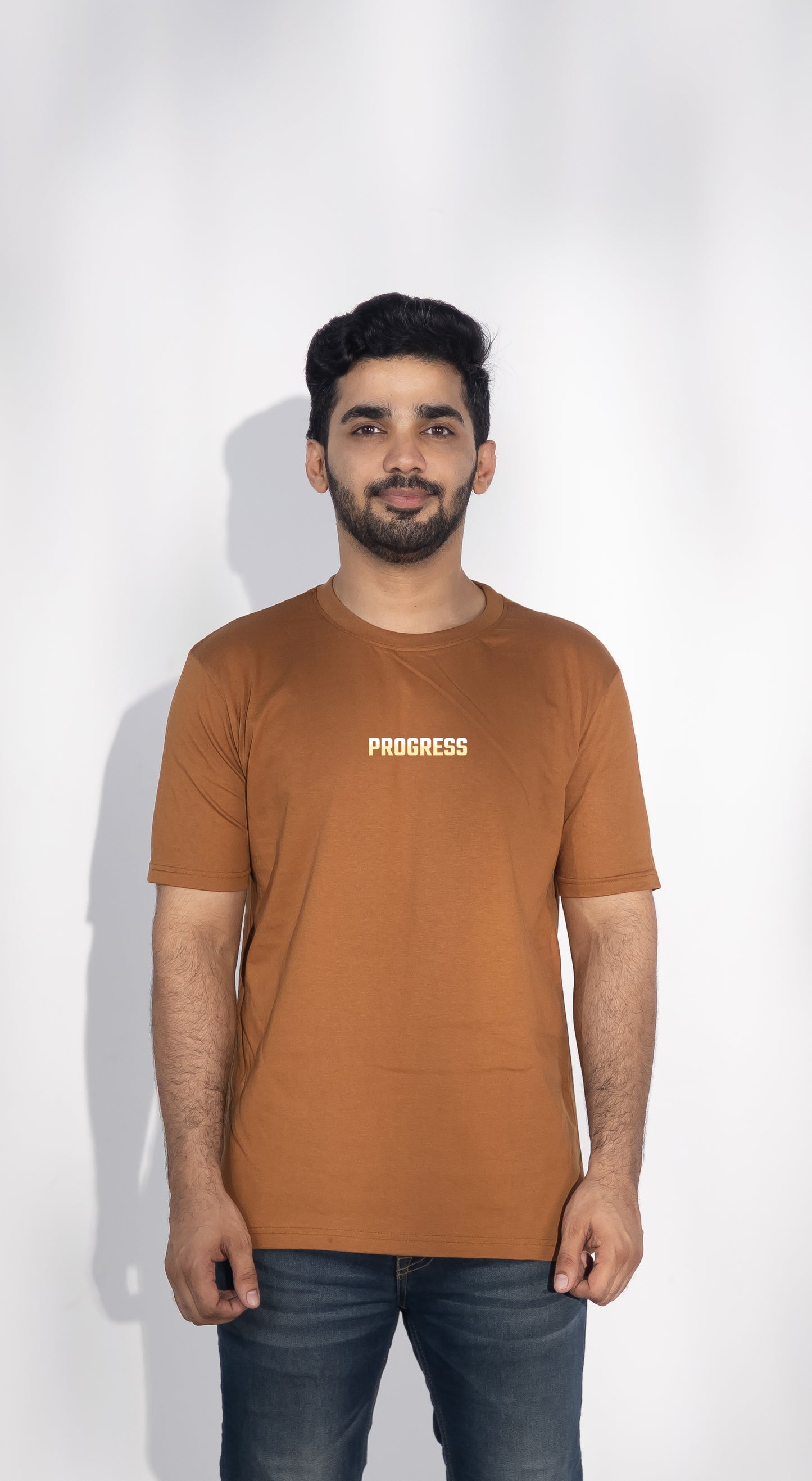PROGRESS-BROWN-COUPLE TEE