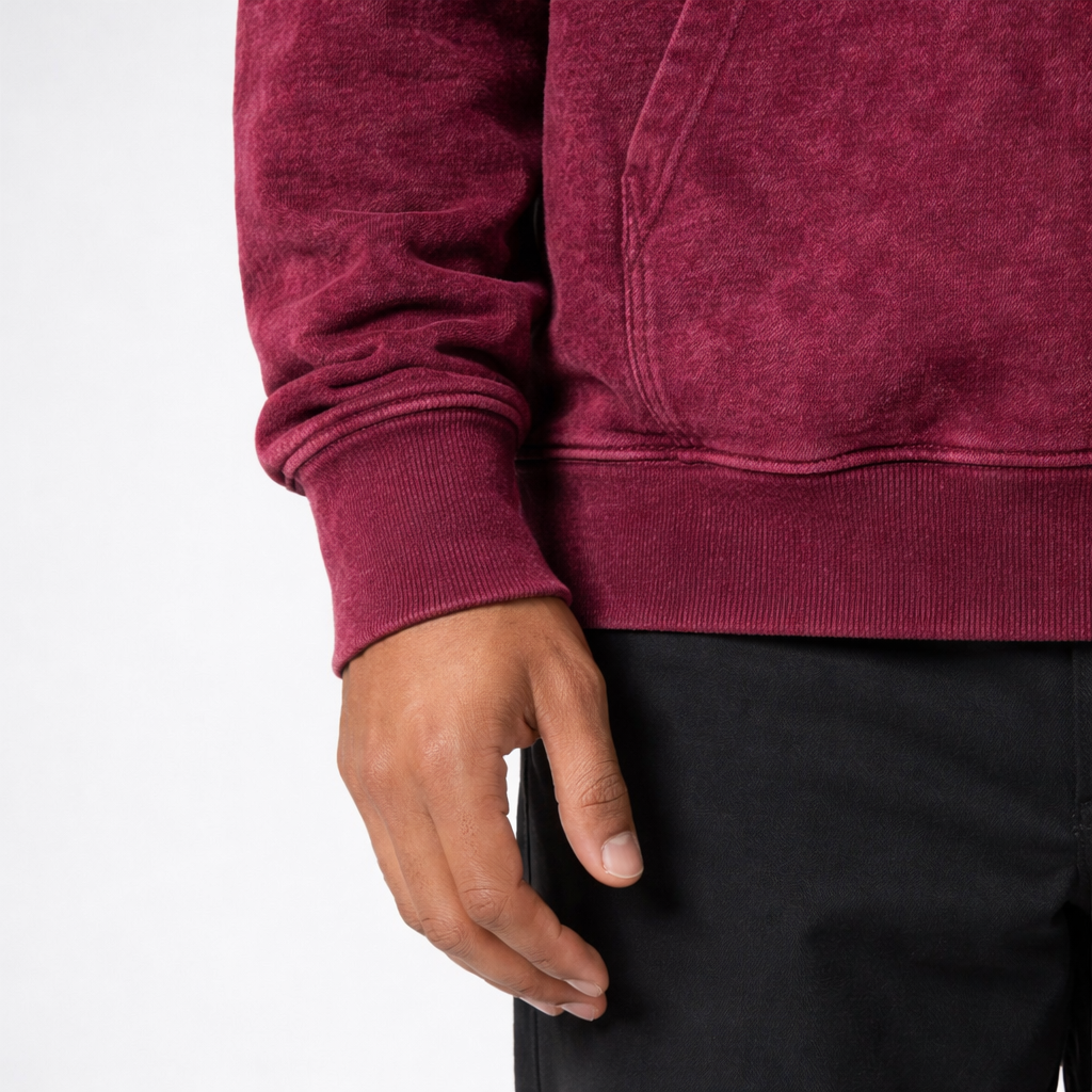 Ooh Lala – Acid Washed Hoodie(M)