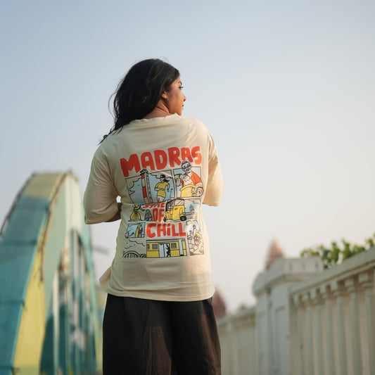 Madras State Of Chill-Women-Cream