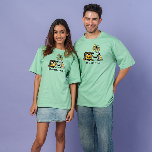 Slow Life Club-COUPLE TEE