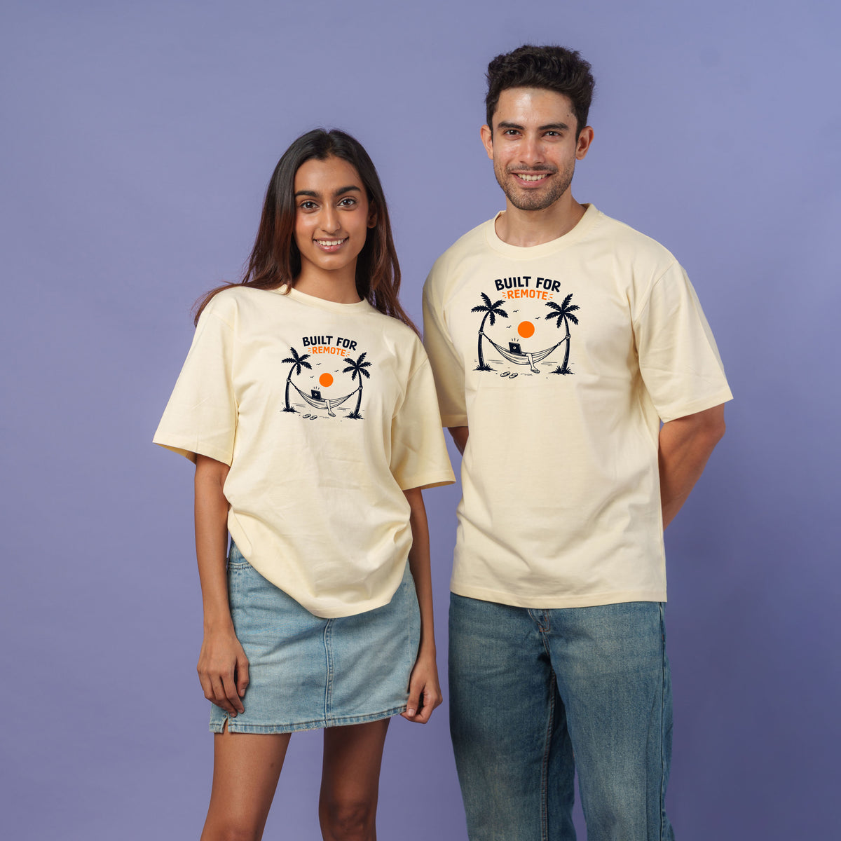 Built For Remote-COUPLE TEE