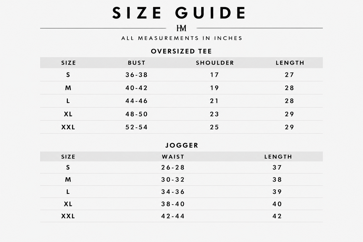 Size Guide