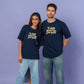 Chill Harder Then You Hustle-COUPLE TEE