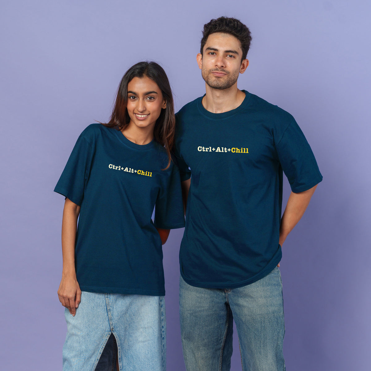 Ctrl+Alt+Chill-Couple Tee
