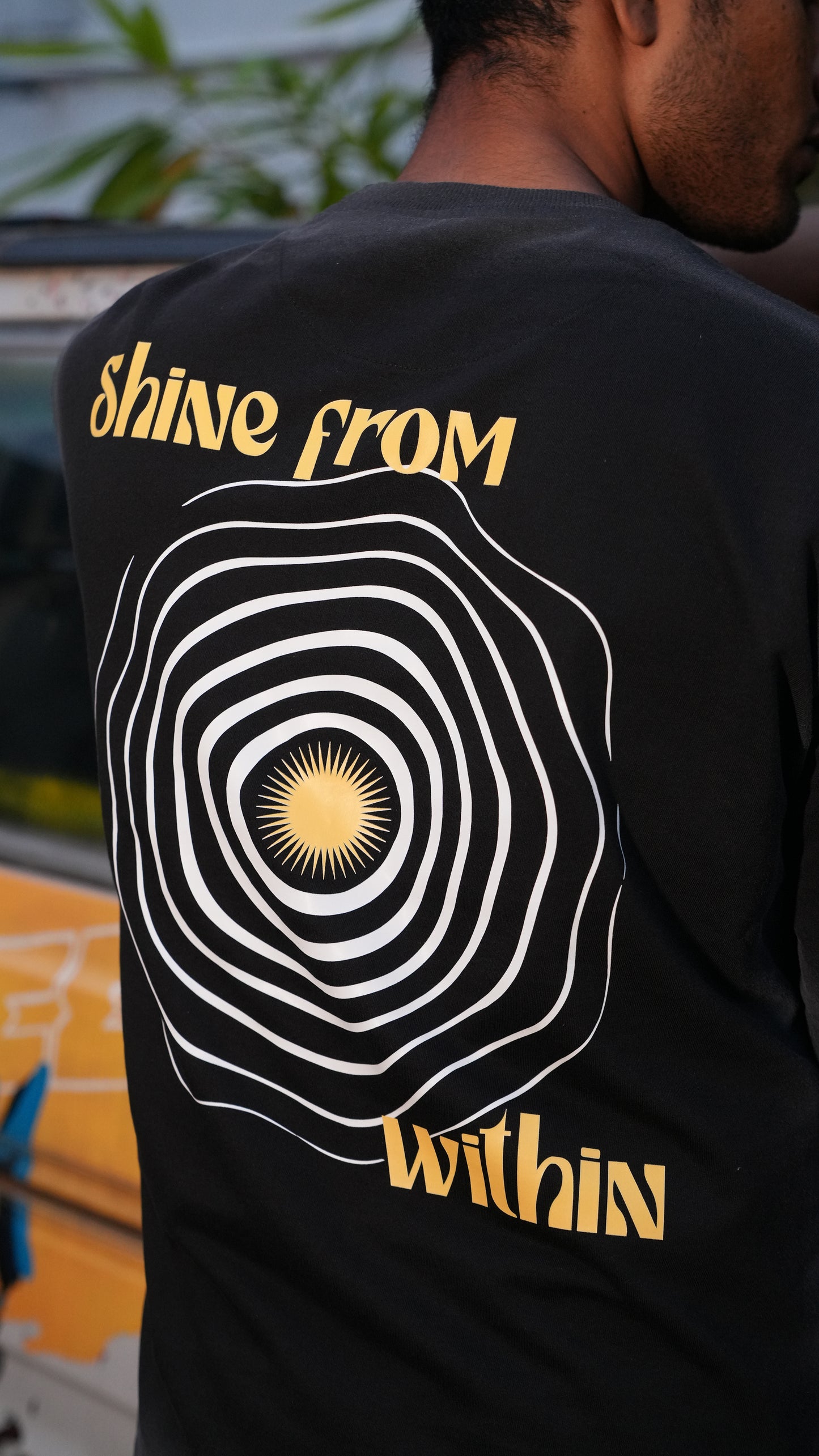 SHINE FROM WITHIN - OVERSIZED T-SHIRT