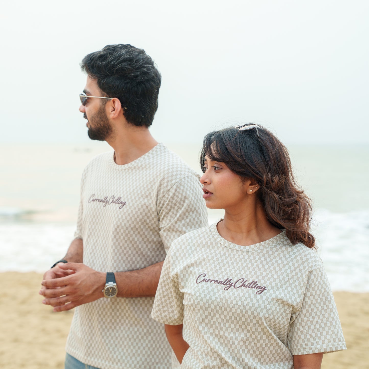 Currently Chilling-Couple Tee