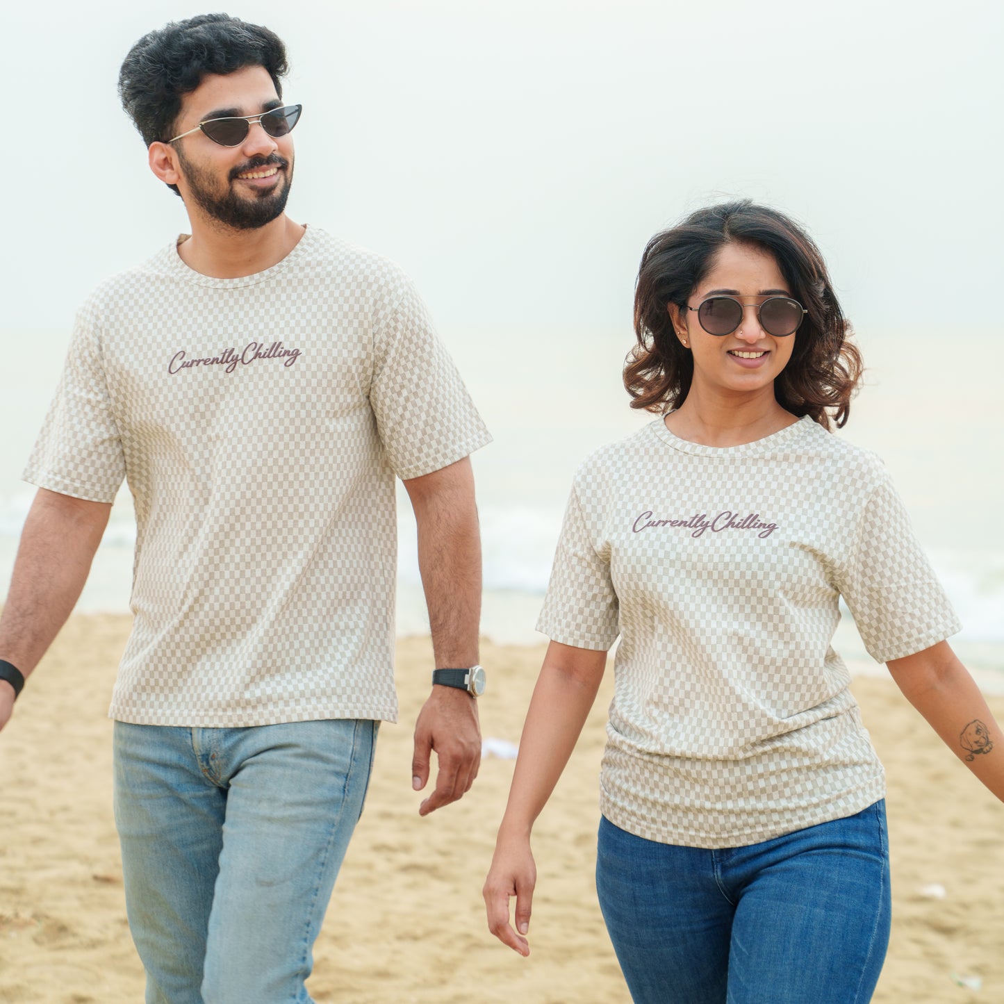 Currently Chilling-Couple Tee