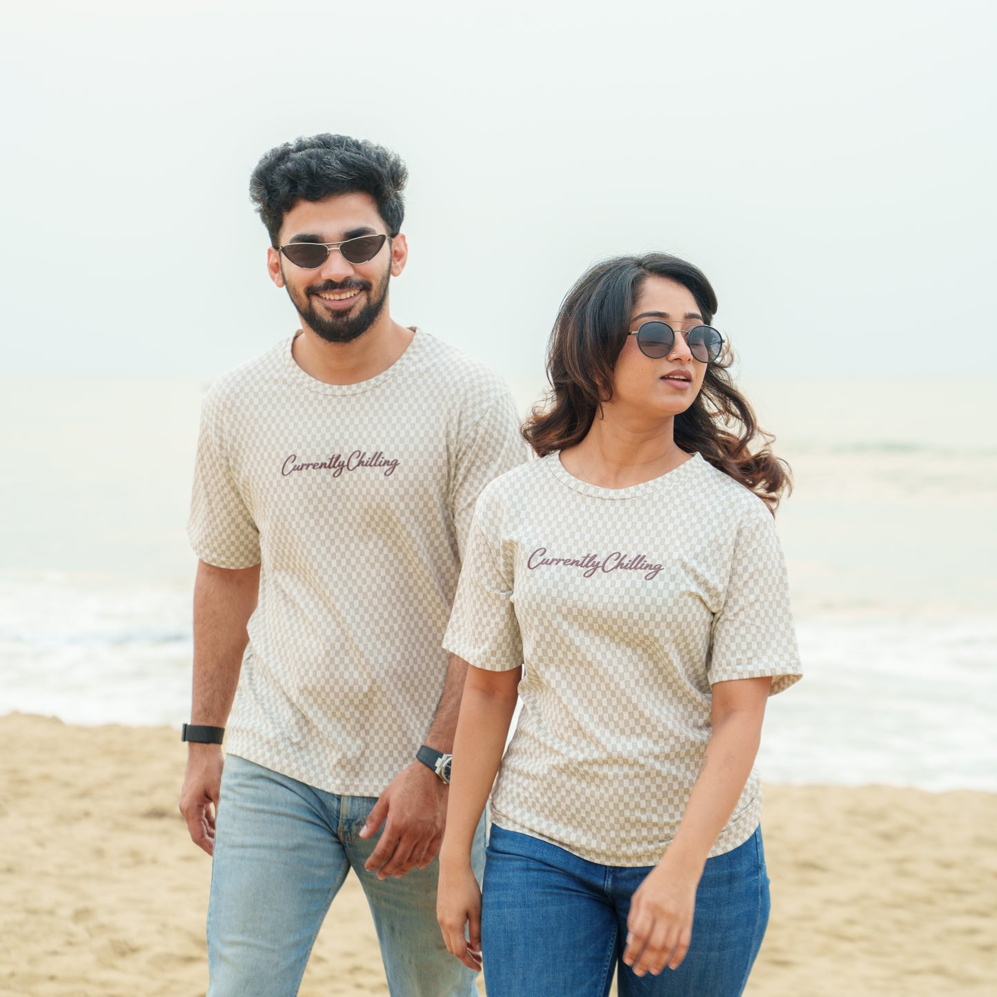 Currently Chilling-Couple Tee