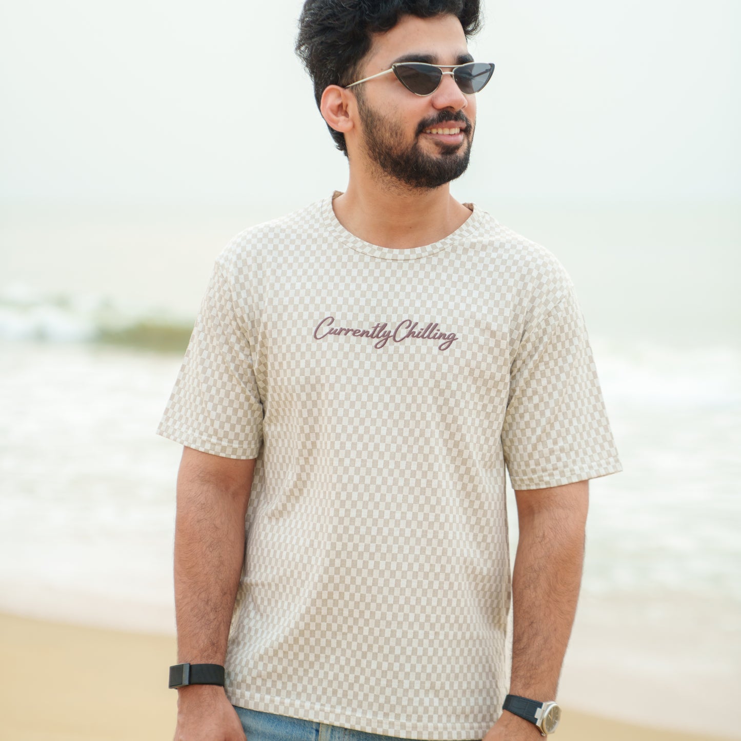 Currently Chilling-Couple Tee