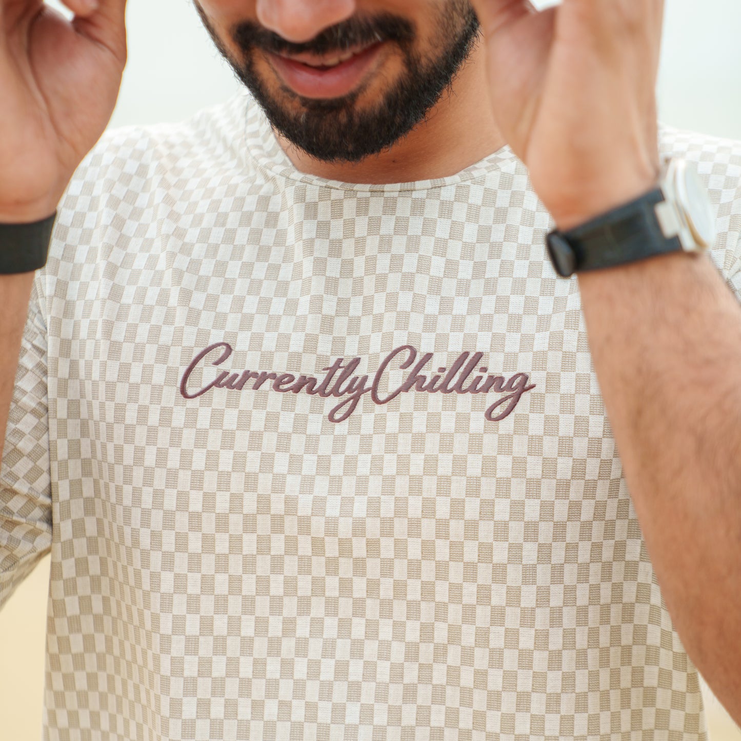 Currently Chilling-Couple Tee