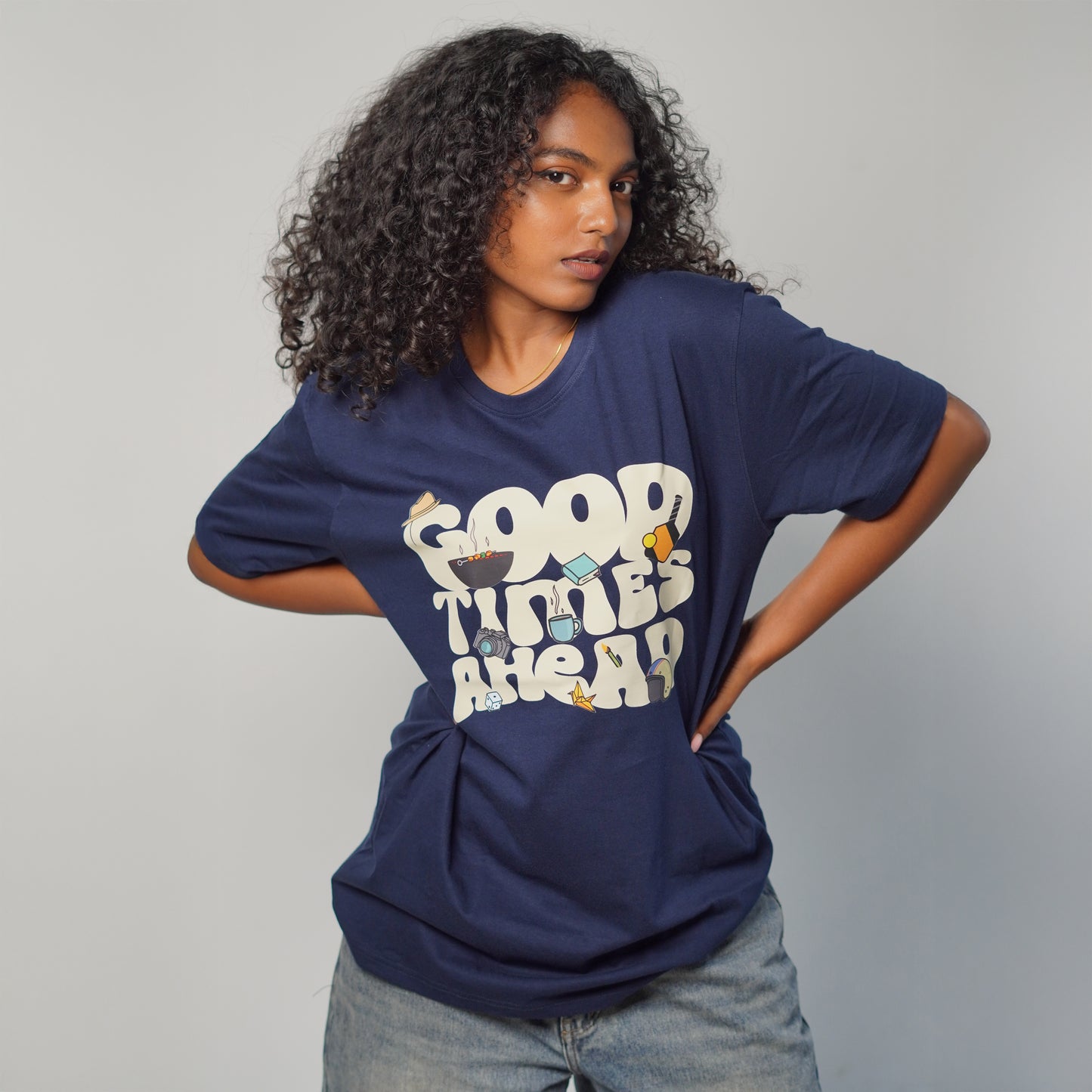 Good Times Ahead-Couple Tee