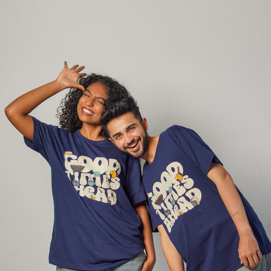 Good Times Ahead-Couple Tee