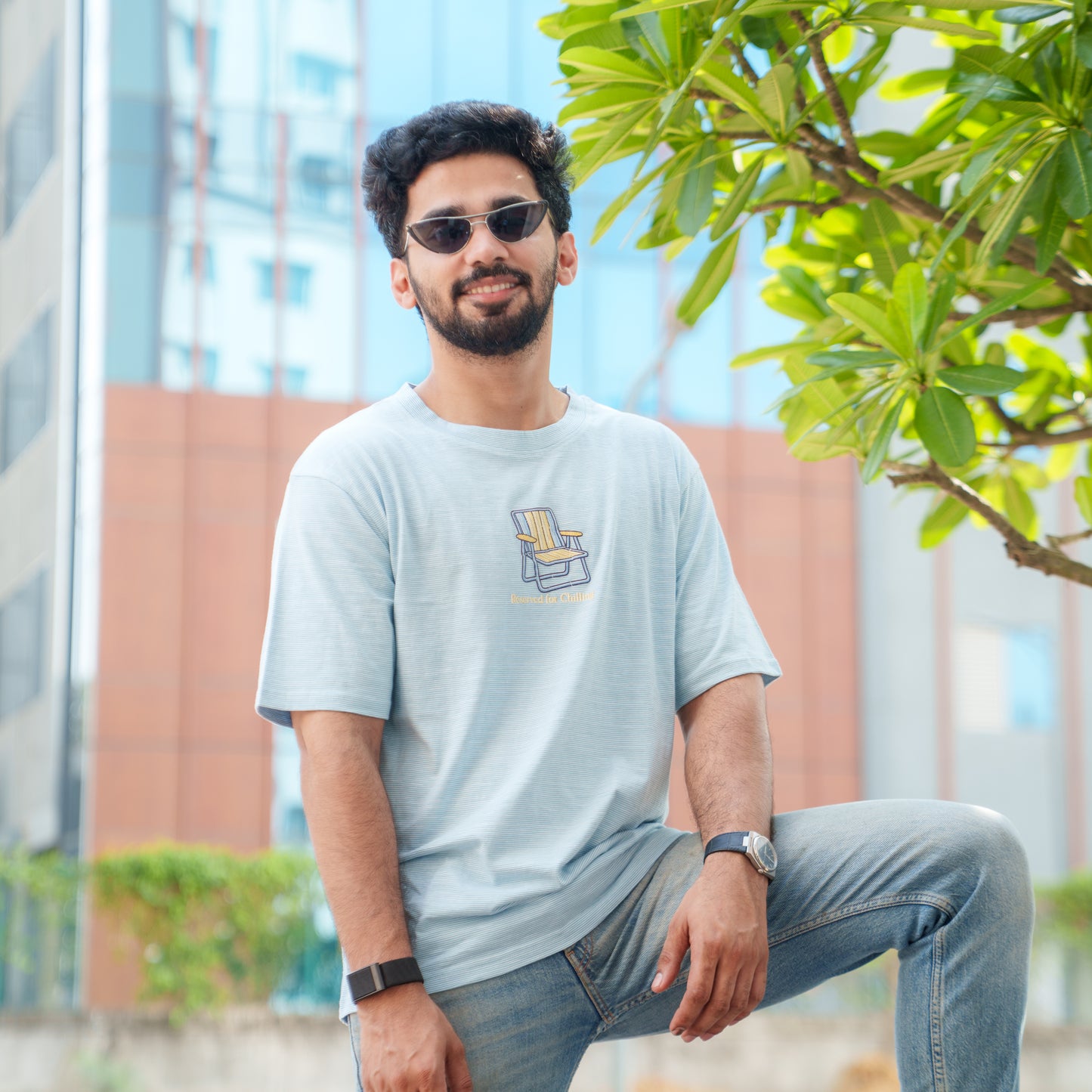 Reserved For Chilling-Couple Tee