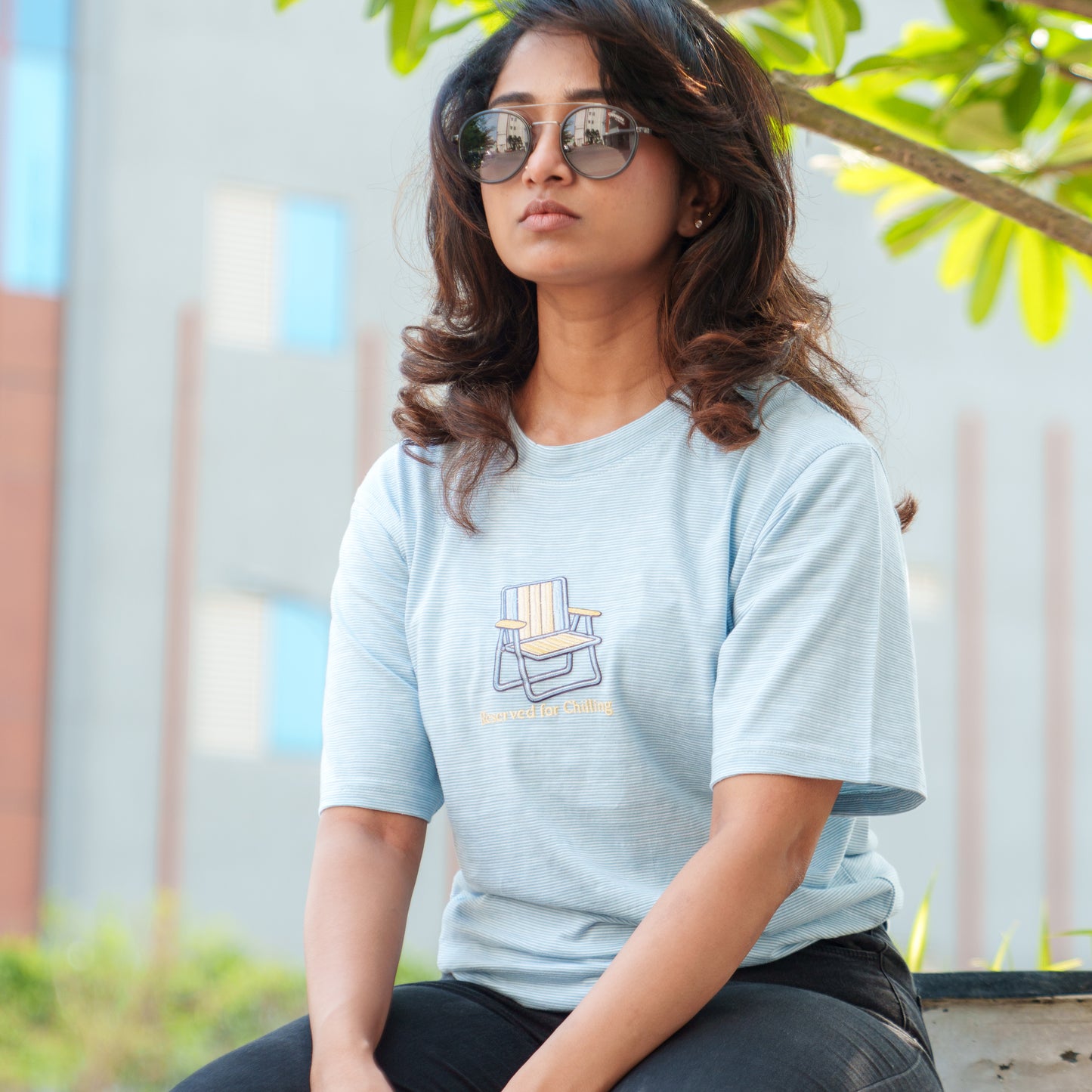 Reserved For Chilling-Couple Tee