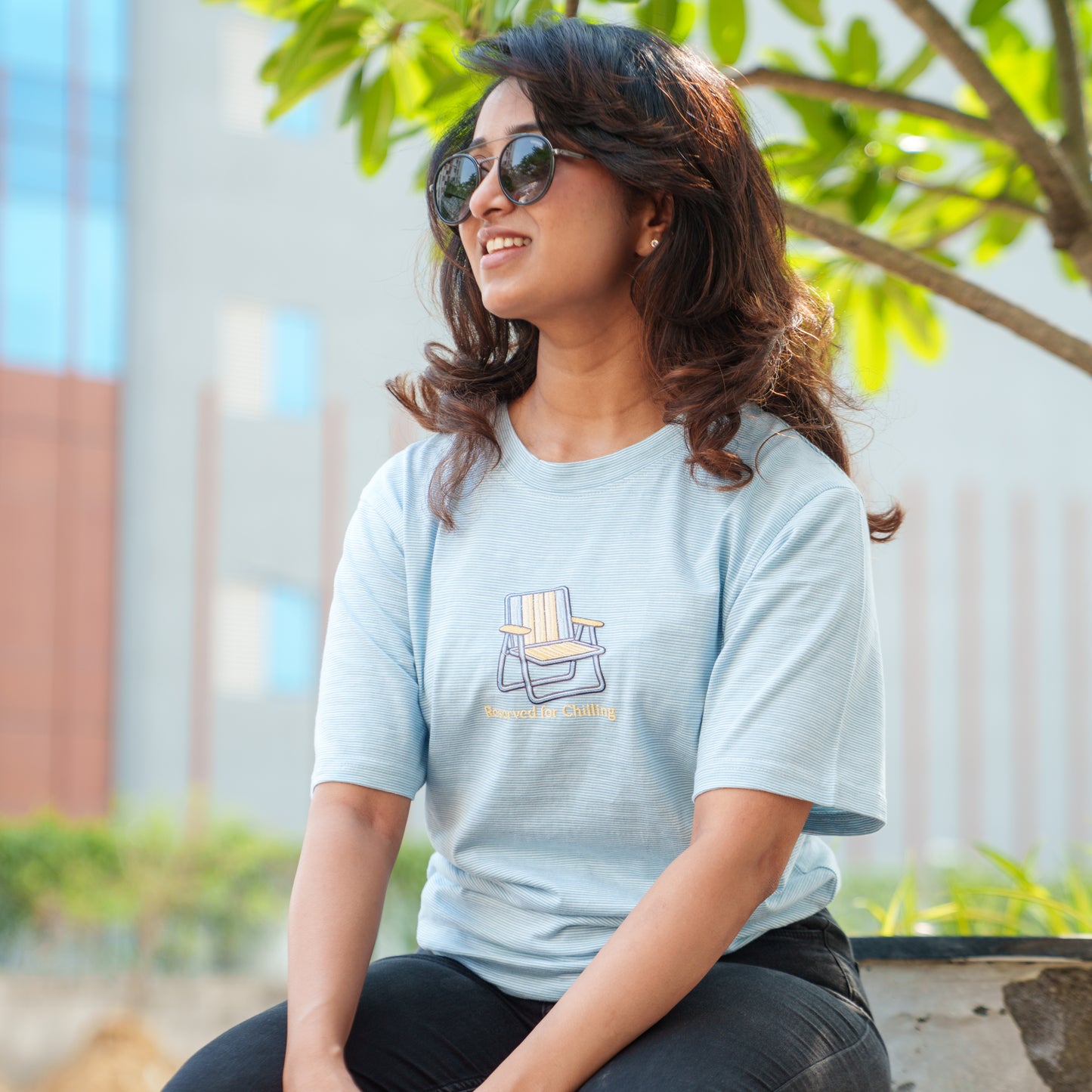 Reserved For Chilling-Couple Tee