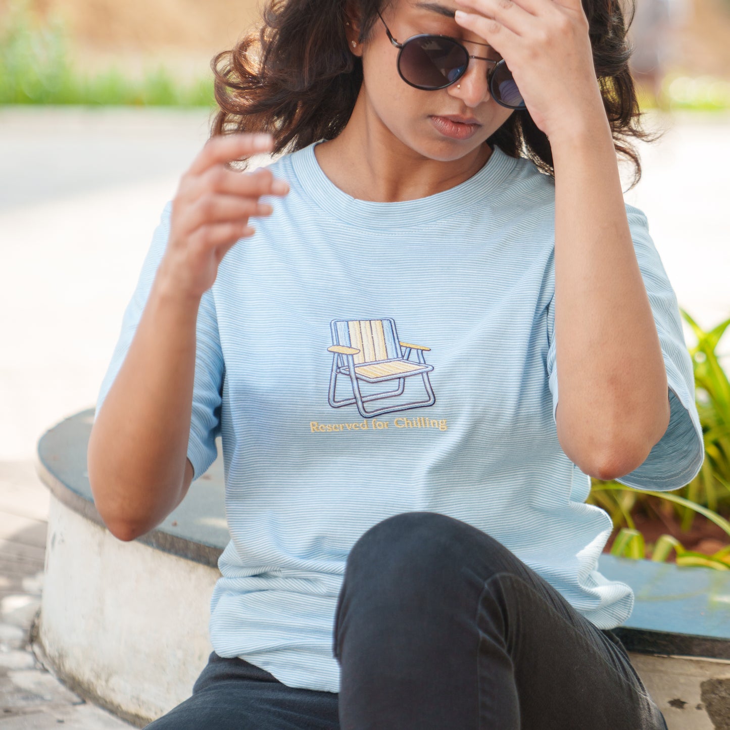 Reserved For Chilling-Couple Tee