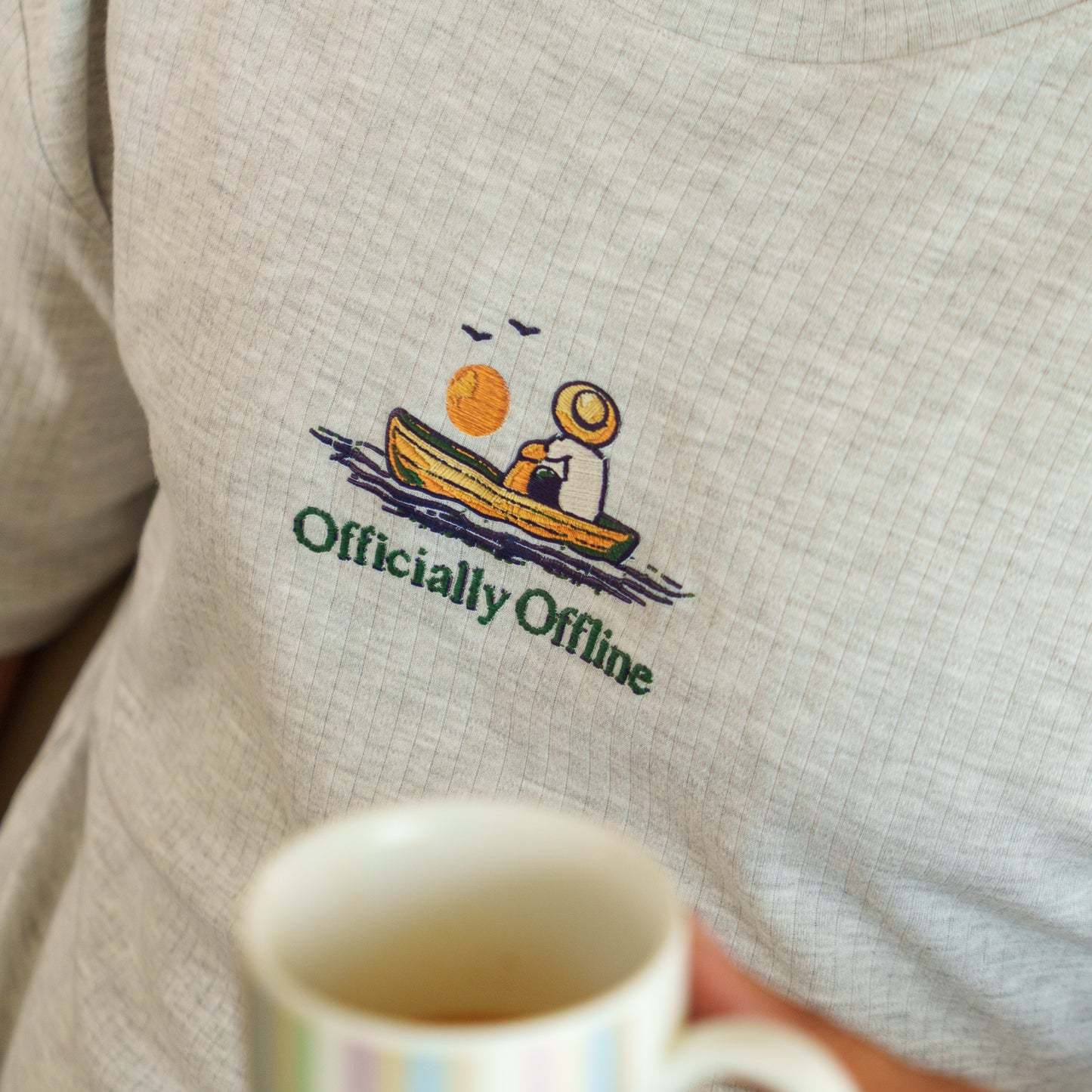 Officially Offline-Couple Tee