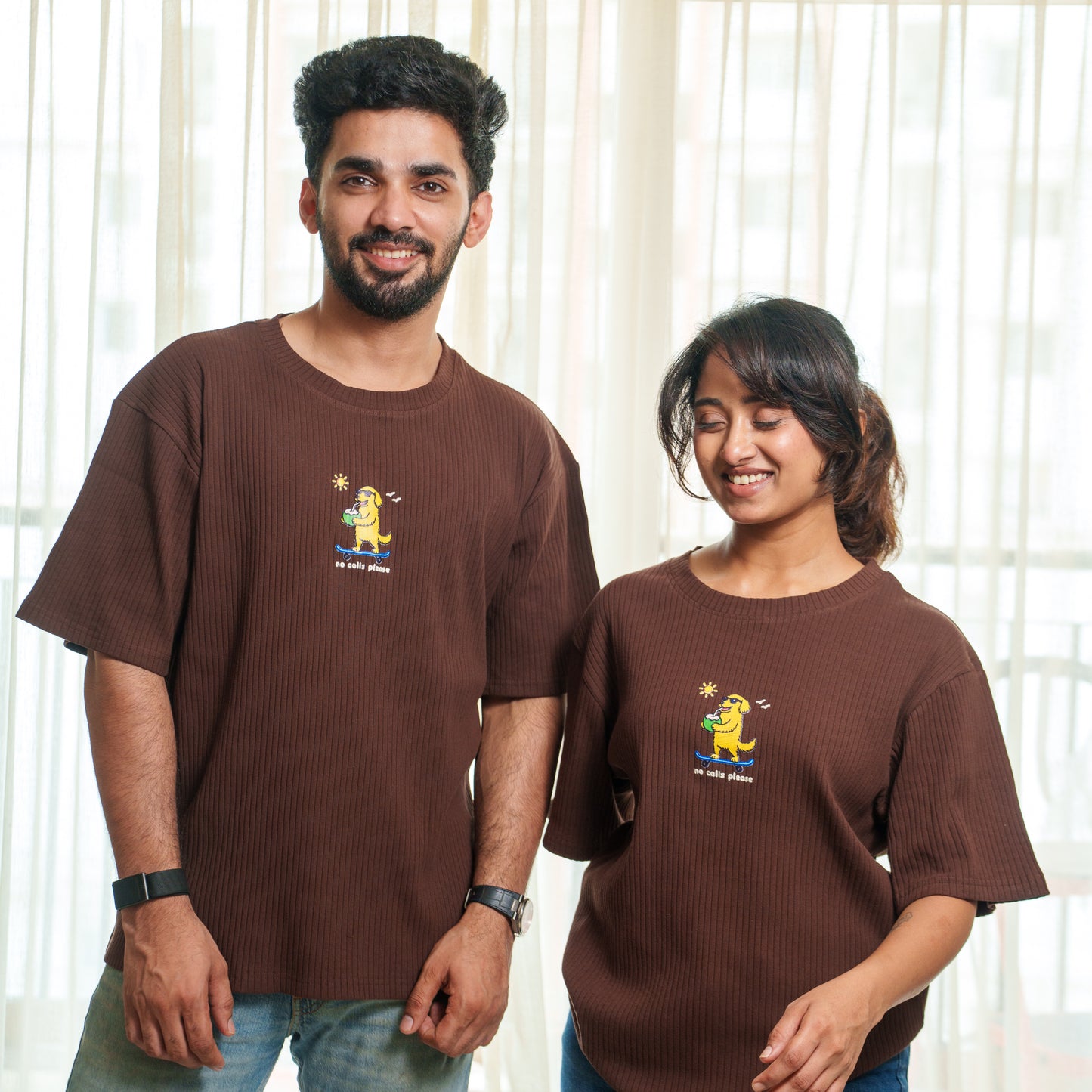 No Calls Please-Couple Tee