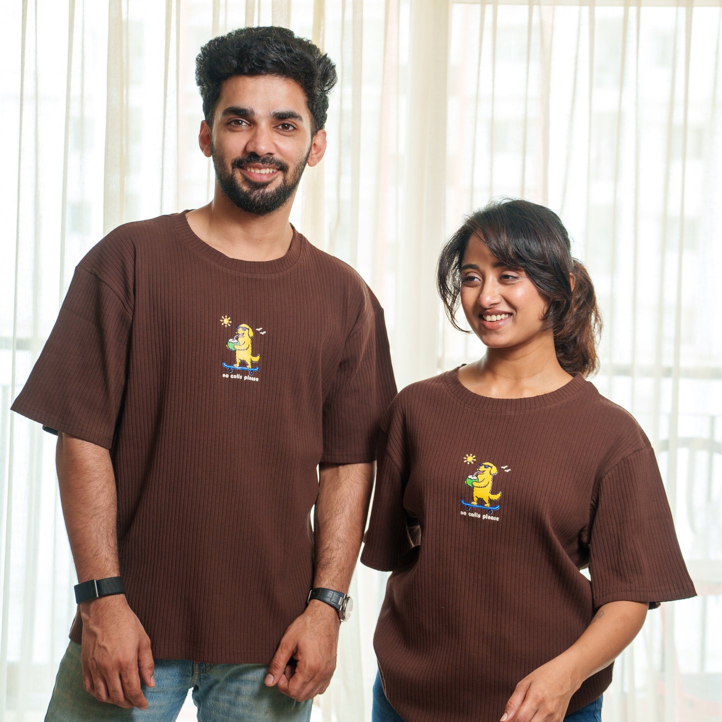 No Calls Please-Couple Tee