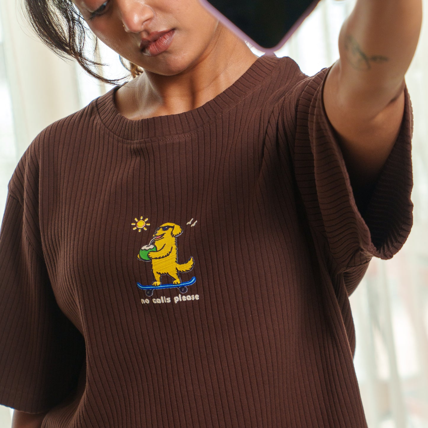 No Calls Please-Couple Tee
