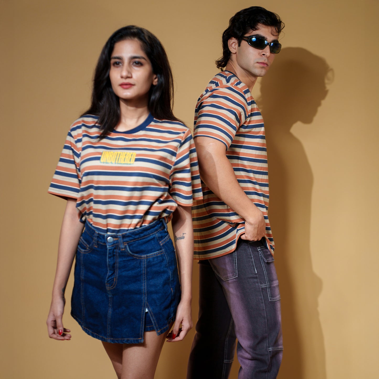 Unbothered-COUPLE TEE